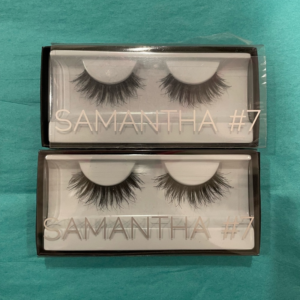 2 sets of HUDA Beauty Samantha #7 Classic False Lash
